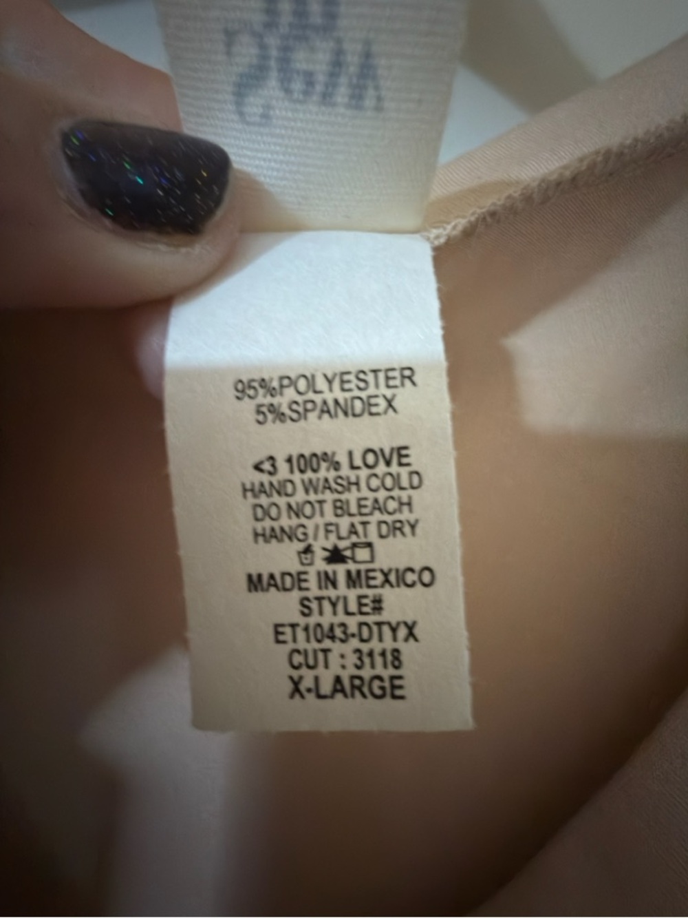 Sew In Love Cream V-Neck Sleeveless Tank Top - Picture 3 of 6